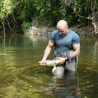 CAMBODIA-VIRACHEY NATIONAL PARK-SIAMESE CROCODILES-RELEASE