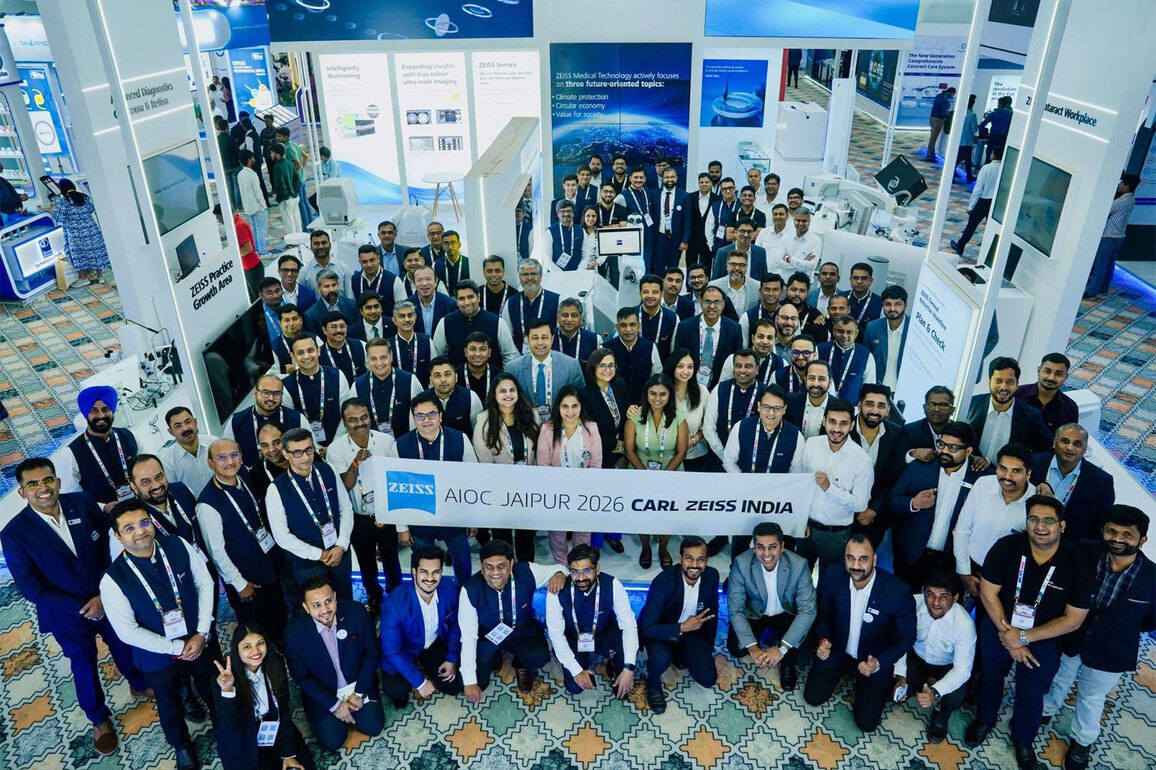 ZEISS India's Latest Medical Technology and Vision Care Solutions Showcased at All India Ophthalmological Society (AIOC) Annual Conference 2026