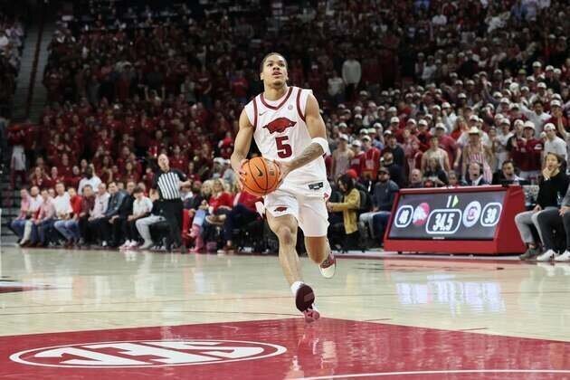 Darius Acuff Jr.'s takes over, powers No. 20 Arkansas over LSU