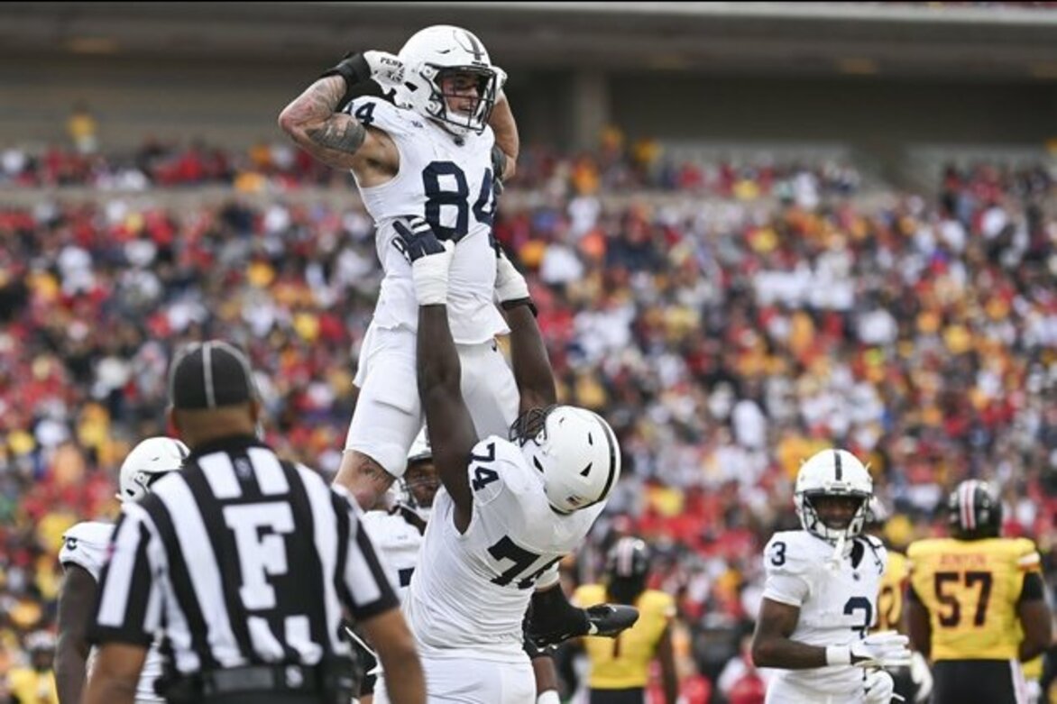 Penn State TE Theo Johnson to enter draft, won't skip Peach Bowl