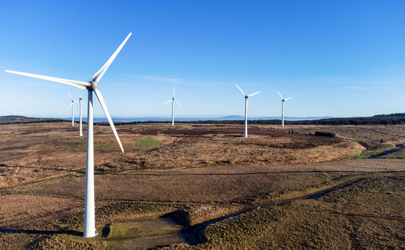 Onshore wind farm located in the mountains of Northern Ireland | Credit: iStock
