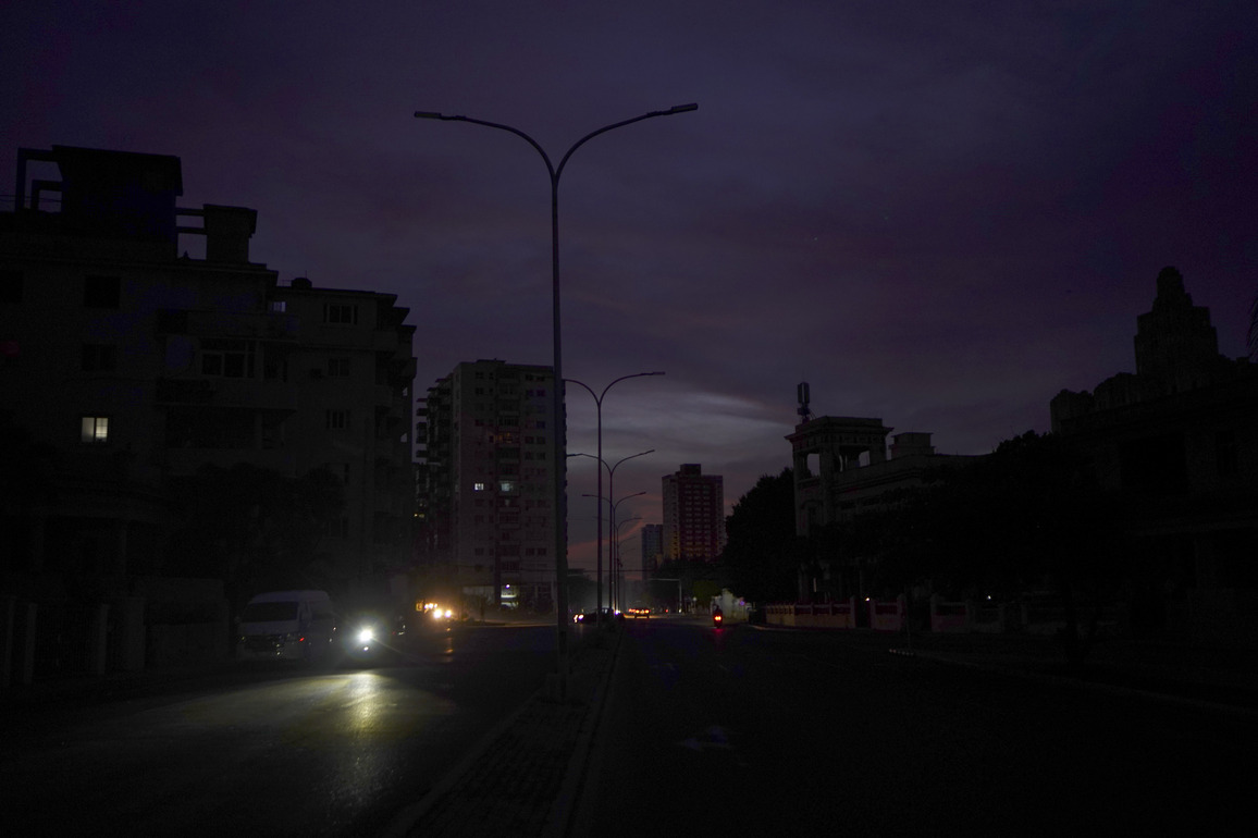 CUBA-HAVANA-BLACKOUT