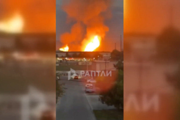 Gas pipeline explosions in southern Russia trigger mass evacution (VIDEO)