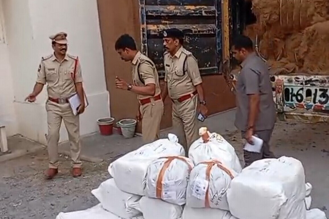 Telangana Police bust Rs 2.05 crore Ganja racket; 4 held