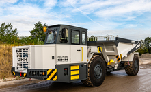 The MK-A35 underground dump truck from GHH is the first in its class with an ultra-clean Stage V diesel engine. Photo: GHH