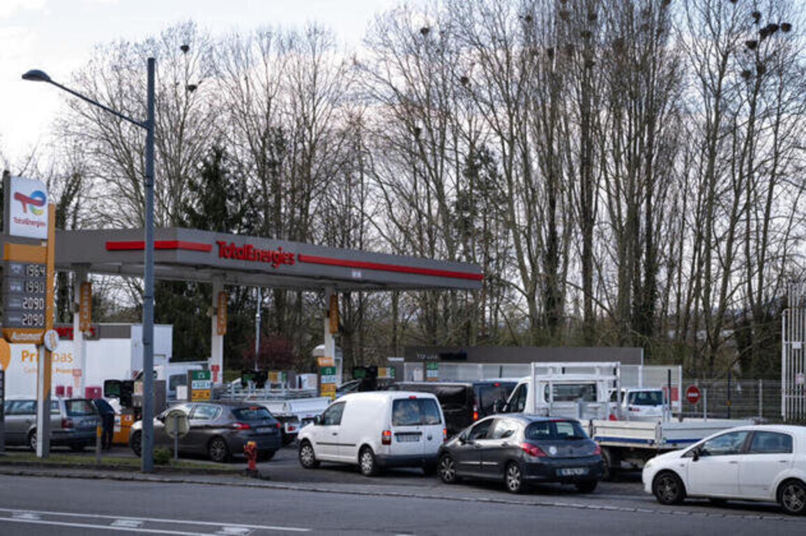 European drivers choke on rising diesel prices due to Iran conflict