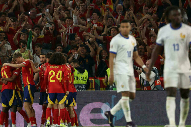 Spain holds off furious France comeback to reach Nations League final