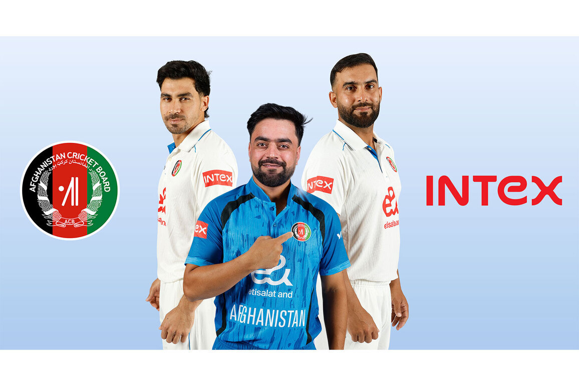 Intex Partners Afghanistan Men's Cricket Team as Associate Sponsor for India Tour 2026