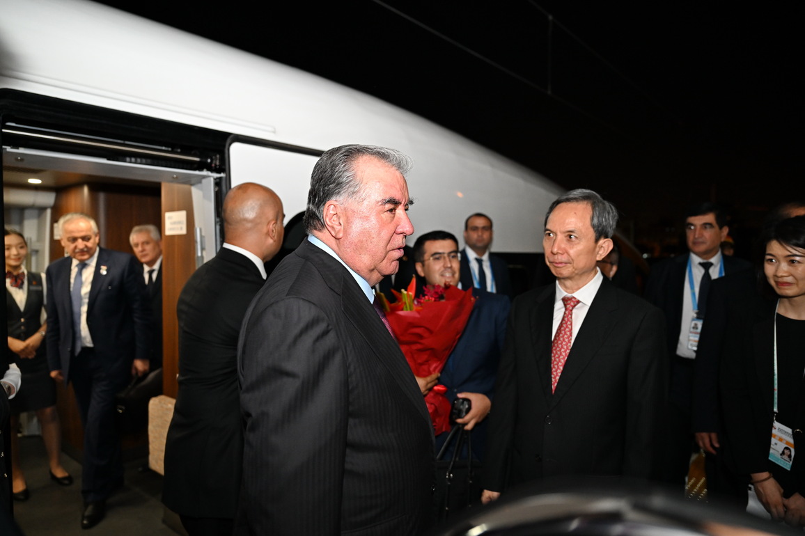 CHINA-BEIJING-TAJIK PRESIDENT-ARRIVAL (CN)