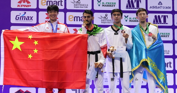 (SP)MONGOLIA-ULAN BATOR-TAEKWONDO-ASIAN CHAMPIONSHIPS-MEN'S -74KG