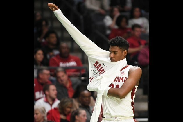No. 1 Alabama, ailing Brandon Miller reset for No. 8 seed Maryland