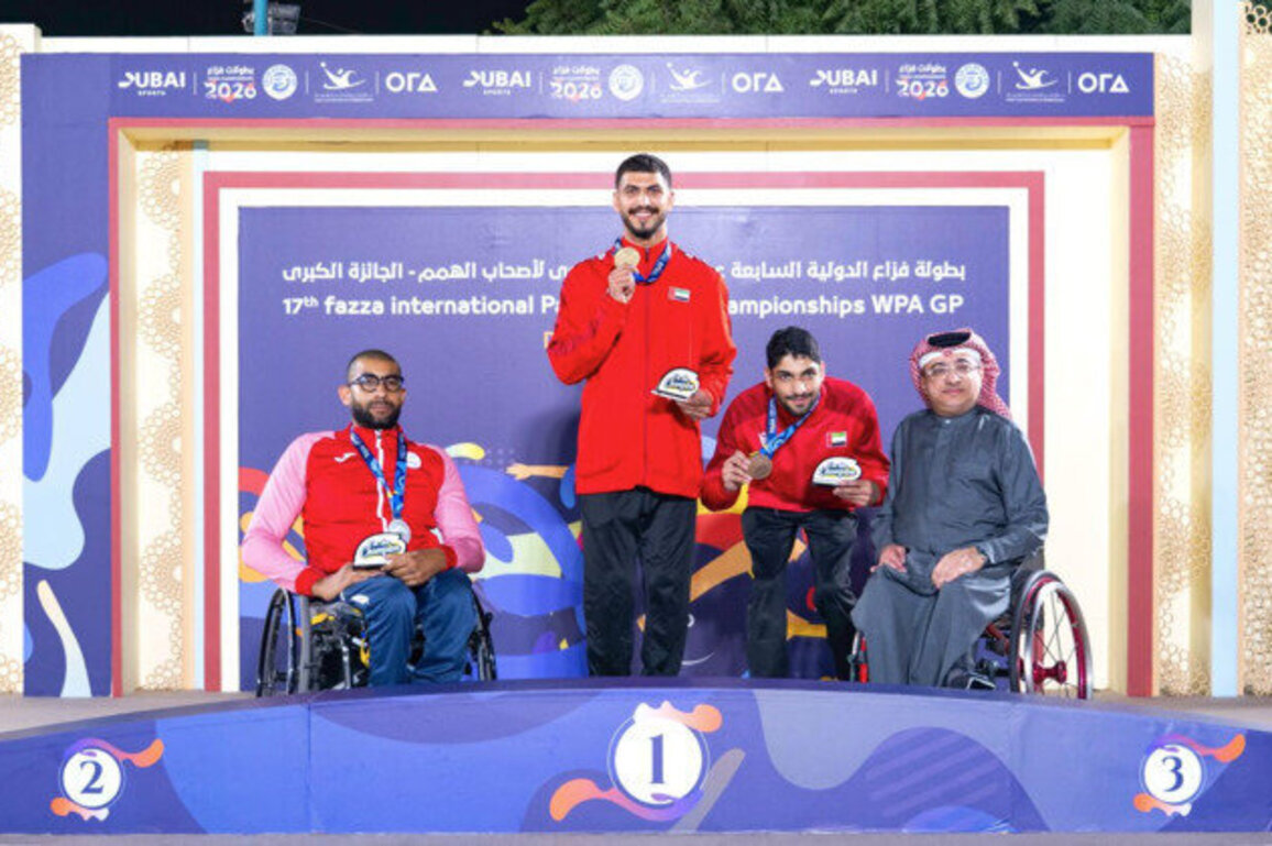 Othman clinches first gold for UAE at Fazza Para Athletics Championships