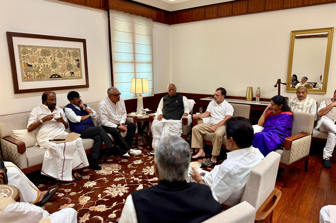 Monsoon Session: INDIA bloc holds meeting ahead of discussion on Operation Sindoor