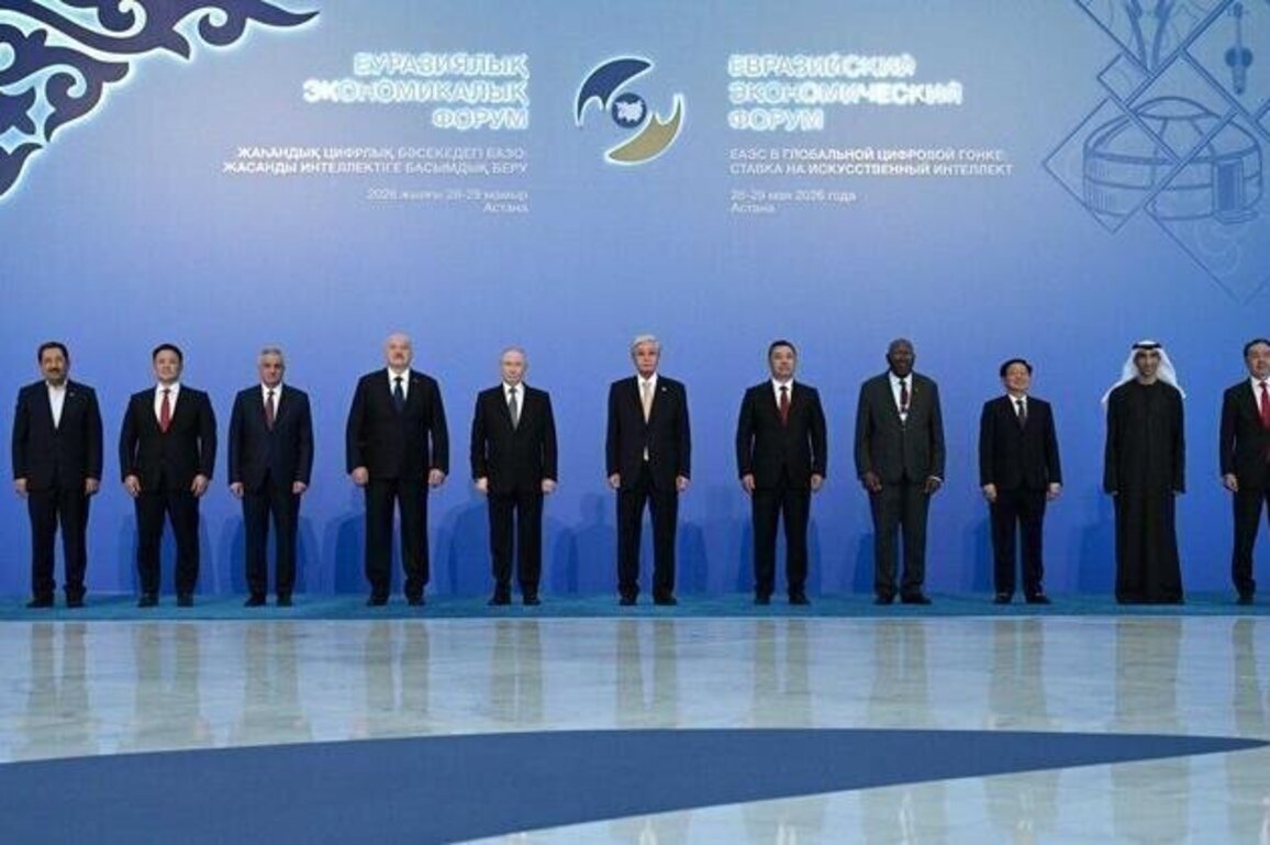 On behalf of UAE President, Thani Al Zeyoudi speaks at Eurasia Economic Forum 2026 in Kazakhstan