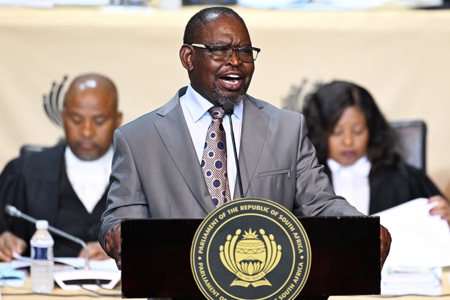SOUTH AFRICA-CAPE TOWN-FINANCE MINISTER-2025 BUDGET