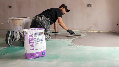 Setcrete Latex Helps with Kitchen Prep