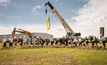 The groundbreaking ceremony took place on site in Copeland Industrial Park