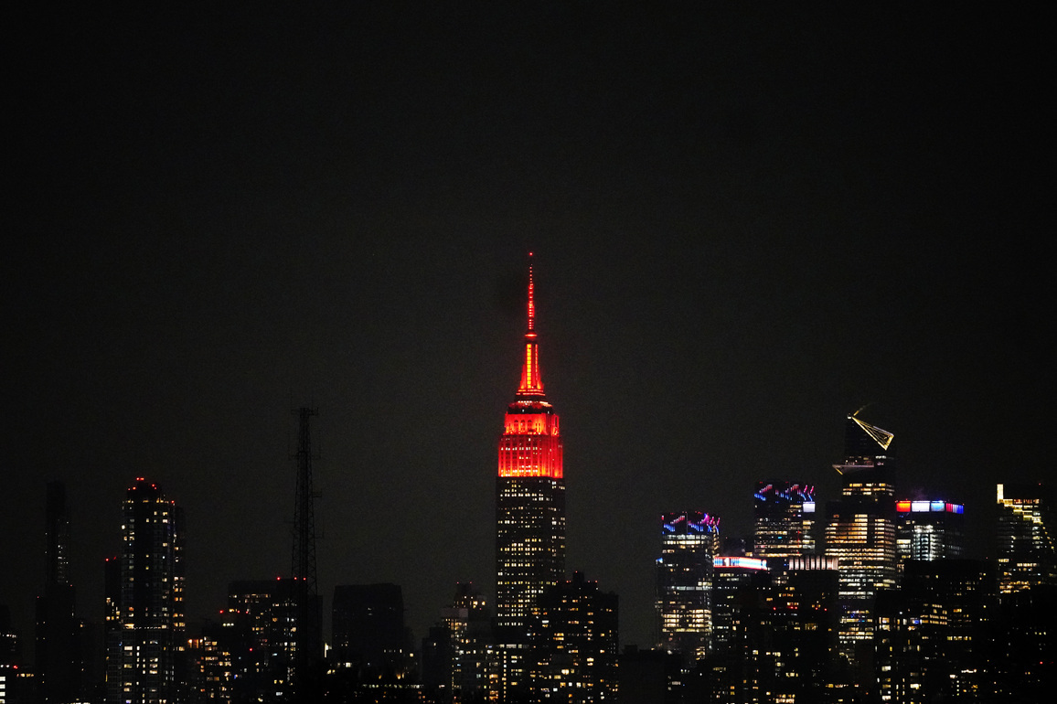 U.S.-NEW YORK-LANDMARK LIGHTING-CHINESE NEW YEAR-CELEBRATION