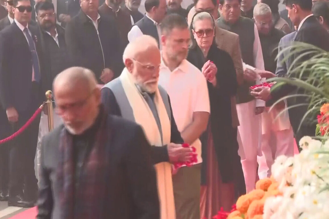 PM Modi, parliamentarians pay tribute to security personnel killed in 2001 Parliament attack