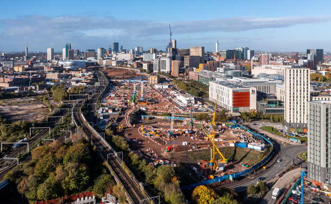 Construction site for HS2 rail project in Birmingham city centre in 2022 | Credit: iStock Construction site for HS2 rail project in Birmingham city centre in 2022 | Credit: iStock