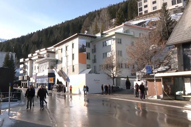 Davos under lockdown as World Economic Forum opens today