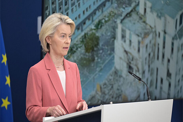 EU Commission President Ursula Von der Leyen says "spirit of freedom" cannot be "jailed" as she congratulates Maria Corina Machado on Nobel Peace Prize