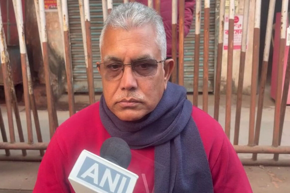 Bengal: BJP leader Dilip Ghosh criticises Mamata Banerjee, urges Election Commission to ensure SIR