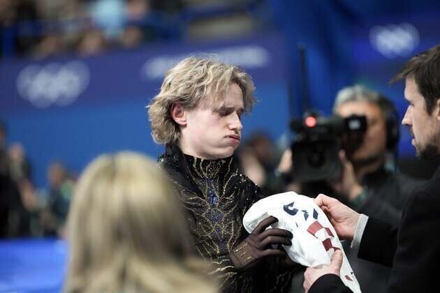 Ilia Malinin attends pairs event, will compete at world championships