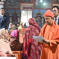 CM Yogi Adityanath listens to the problems of 200 people during the public grievance redressal program 'Janta Darshan'