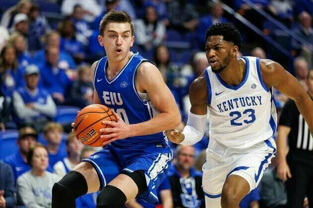 No. 9 Kentucky bounces back with wire-to-wire rout of Eastern Illinois