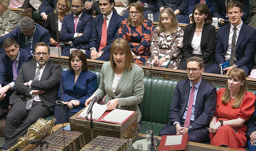 Chancellor Rachel Reeves © UK Parliament