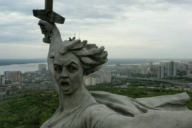 Body found inside the head of iconic WW2 monument