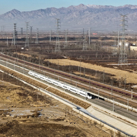 CHINA-BAOTOU-YINCHUAN HIGH-SPEED RAILWAY-FULL OPERATION (CN)