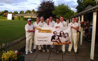 Charity cricket match raises £350 for Cystic Fibrosis Appeal