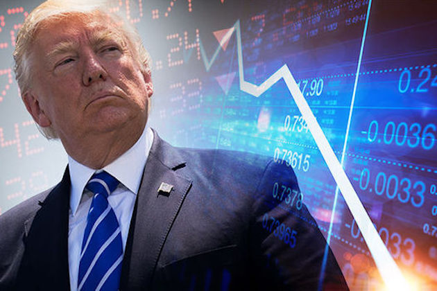 Wall Street drops sharply as Trump continues to turn on Powell