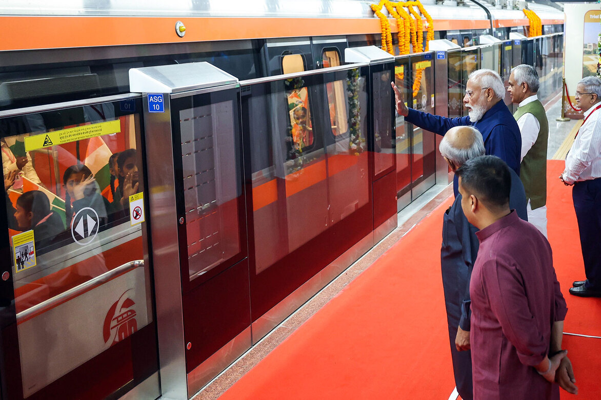 "Urban transformation getting further momentum!": PM Modi hails Ahmedabad Metro Phase-2 expansion
