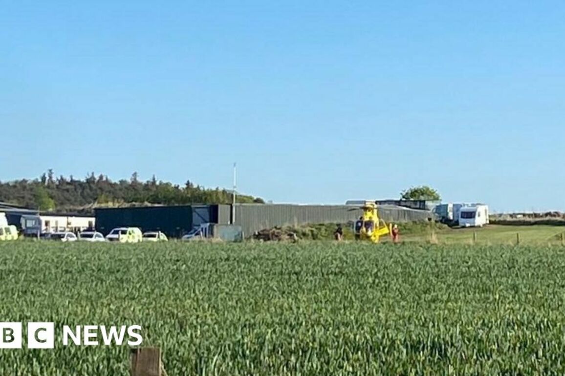 Pilot dies in light aircraft crash near East Fortune airfield