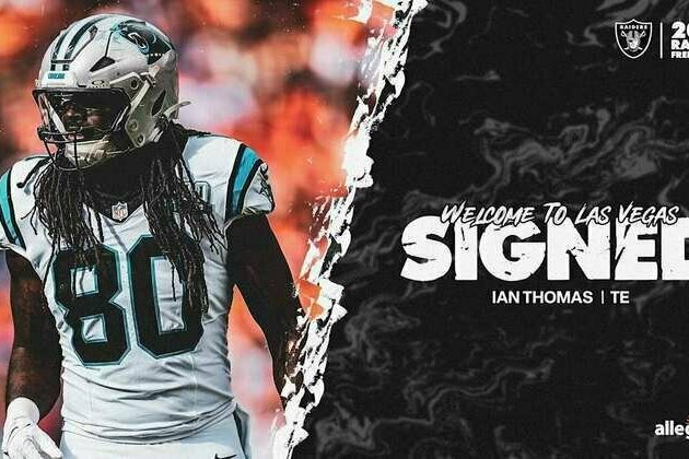 Raiders sign TE Ian Thomas