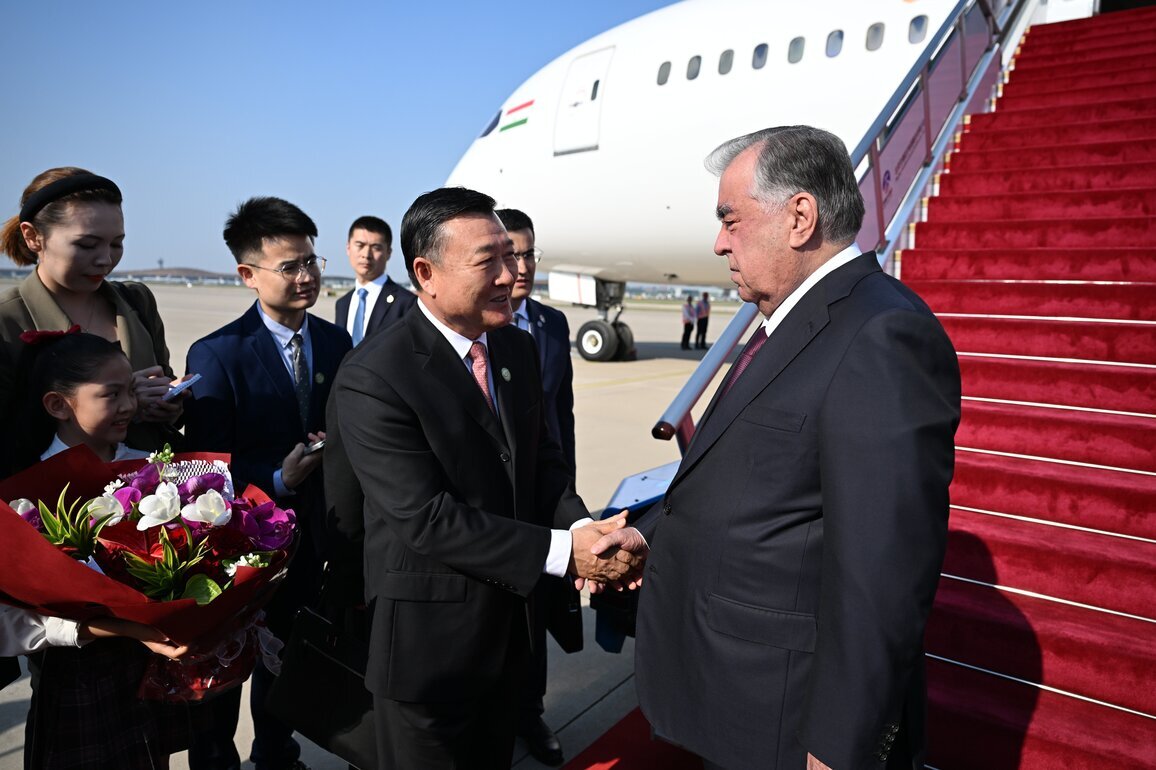 CHINA-BEIJING-TAJIKISTAN-PRESIDENT-ARRIVAL (CN)