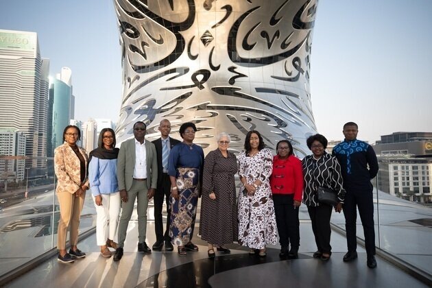 Vice President of Namibia tours Museum of the Future