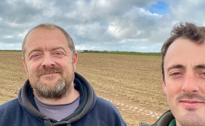 Richard Martin (L) and James Whatty