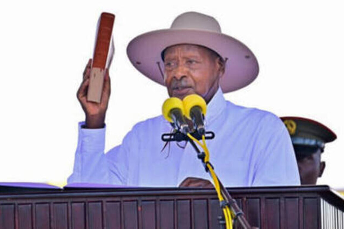 Ugandan president vows 'no more sleep' as he's sworn in for seventh term (VIDEO)