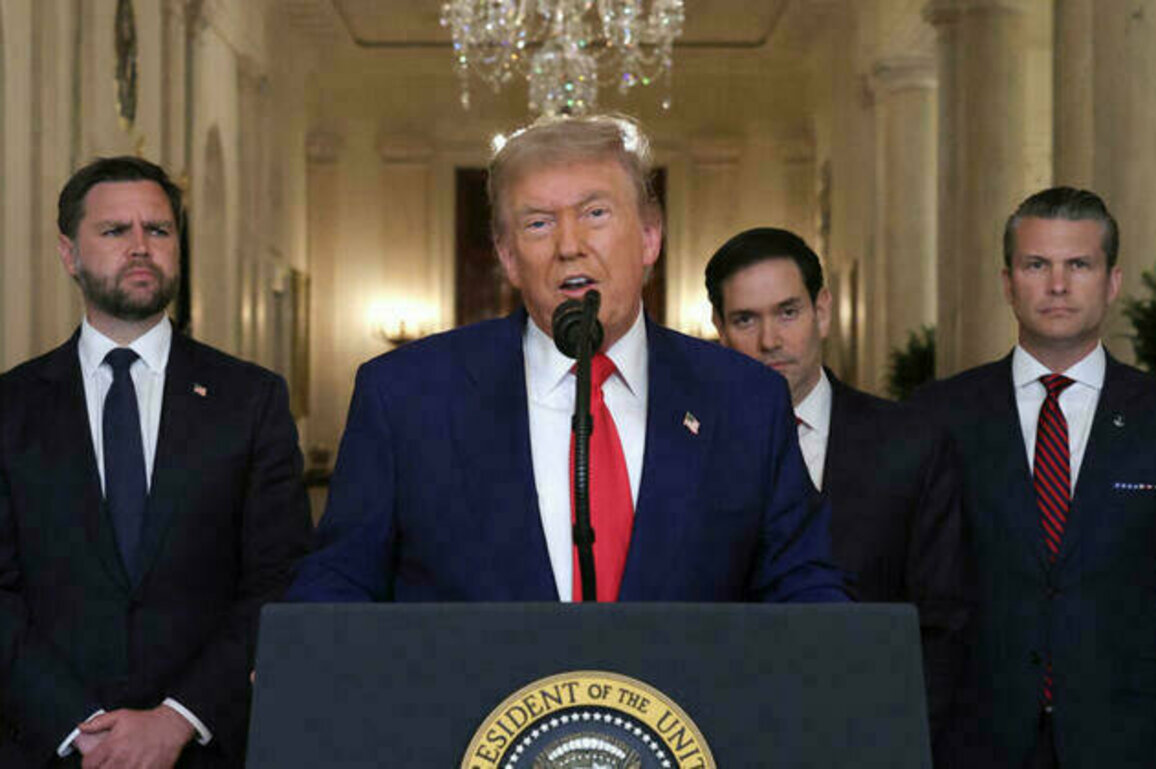 Trump says US bombed three Iranian nuclear sites, including Fordow