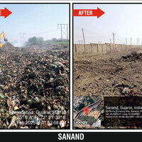 Gujarat leads among major states in urban legacy waste disposal; 273.33 lakh metric tonnes of waste disposed so far