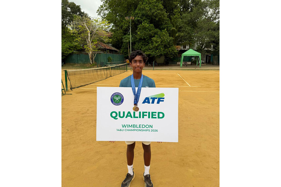 Puneeth M shines at ITF Asia U-14 Championships; Qualifies for 14 and Under Wimbledon