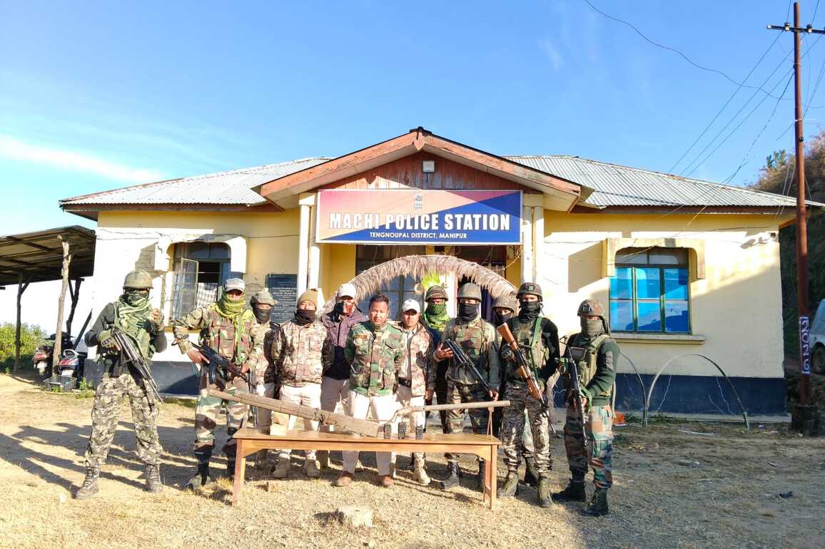 Manipur Police recovers arms, ammunition; busts PLA cadre