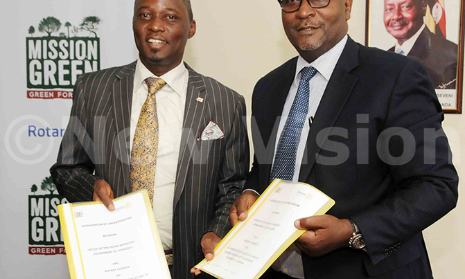 OPM partners with Rotary International for mass tree campaign OPM partners with Rotary International for mass tree campaign