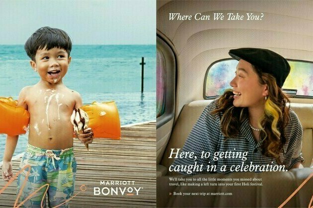 MARRIOTT BONVOY TAKES YOU 'HERE'