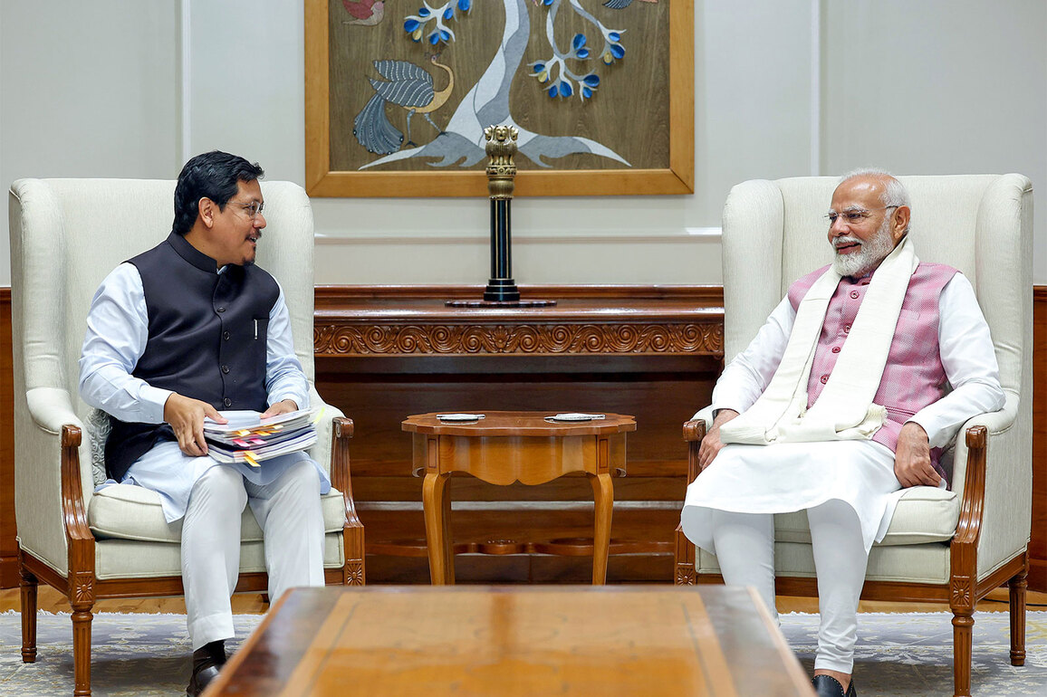 "His efforts are noteworthy": PM Modi wishes Meghalaya CM on birthday