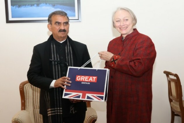 British Deputy High Commission delegation meets CM Sukhu to strengthen UK-Himachal Pradesh ties